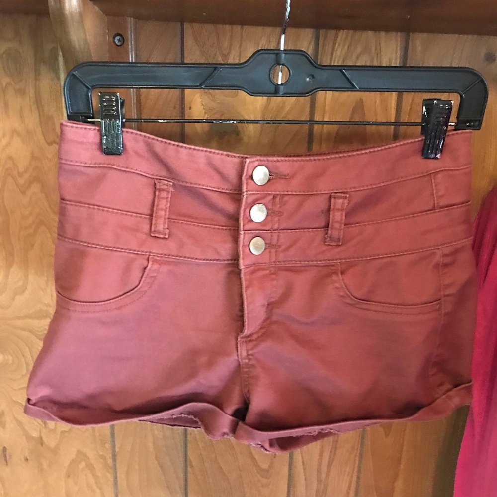 High waisted shorts